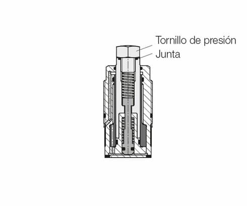 Tornillo de presión