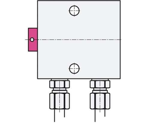 Anschluss mit Rohrgewinde