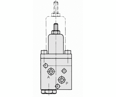 Zuschaltventil C2.954 mit Flanschanschluss Zuschaltventil C2.954 mit Flanschanschluss