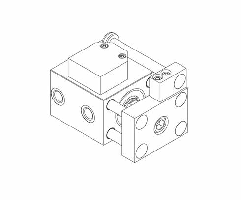 RM Mini-Schieber mit verschiebbaren Schaltnocken RM Mini-Schieber mit verschiebbaren Schaltnocken