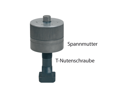 Spannmutter 6.2275 mit Sacklochgewinde Spannmutter 6.2275 mit Sacklochgewinde