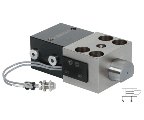 Elementos de sujeción en forma de cuña 2.2404 con escalón de seguridad con arrastre de forma, sin y con control de posición Elementos de sujeción en forma de cuña 2.2404 con escalón de seguridad con arrastre de forma, sin y con control de posición